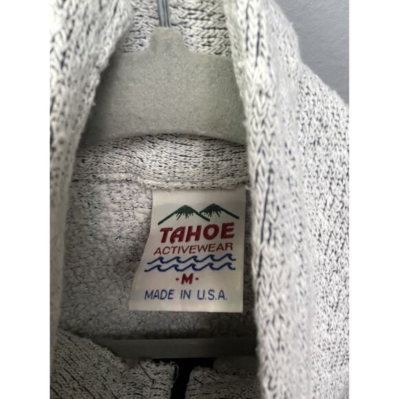 TAHOE California full zip gray Womens medium jacket Made in USA Destination - Picture 2 of 7